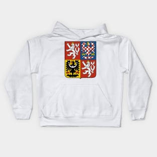 Czech Republic Coat of Arms (Czechia) Kids Hoodie